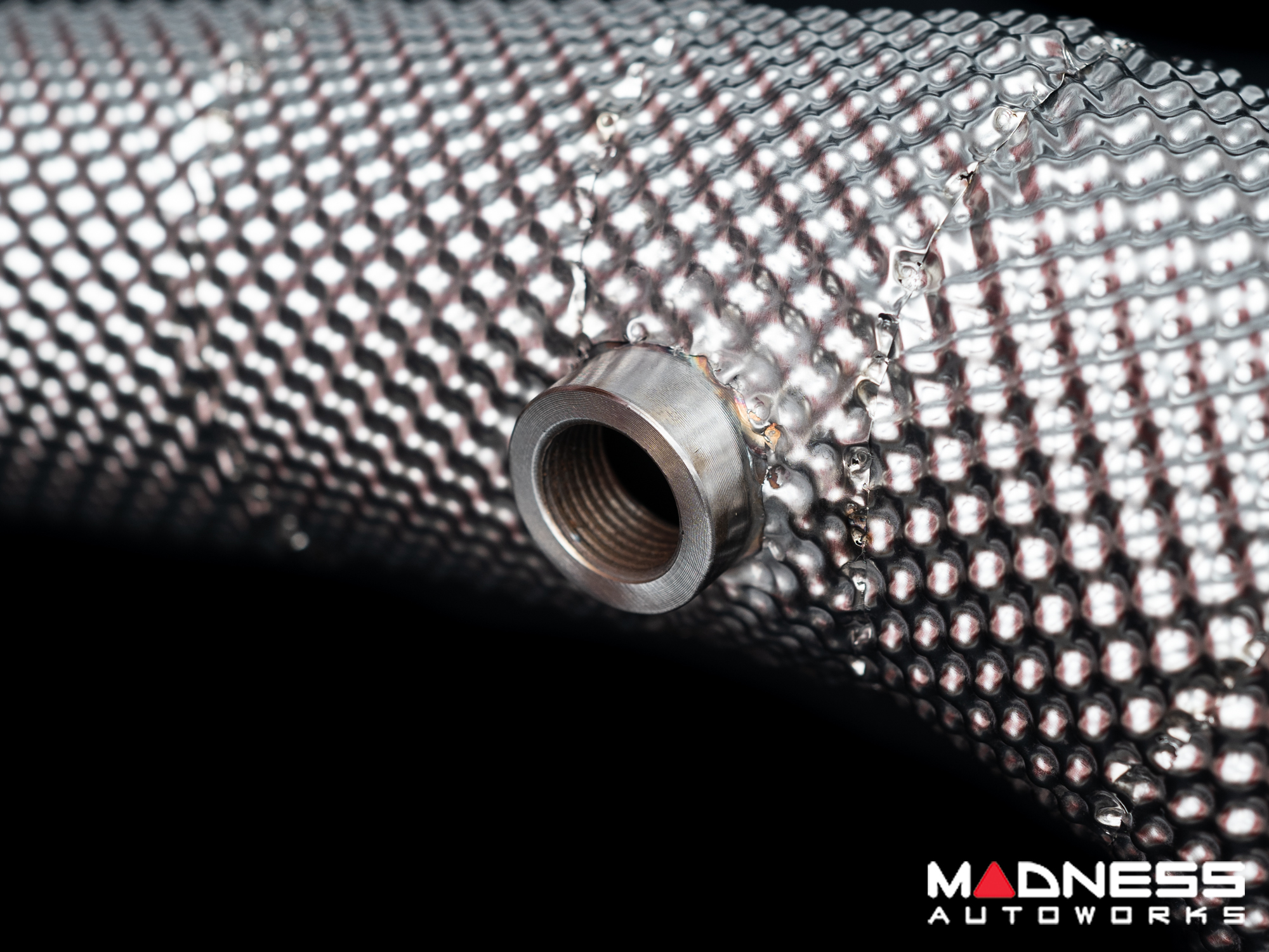 Jaguar F-TYPE Downpipe Set - w/ Heat Shield - TUO - 3.0L V6